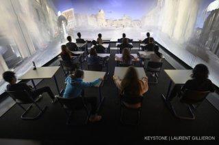 Le simulateur du Centre pédagogique de prévention sismique à Sion était réservé pour les citoyens de Savièse